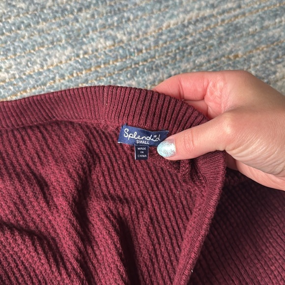 Splendid ruby sweater - Picture 2 of 4